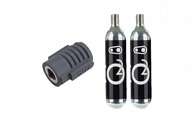 Crank Bros Klic CO2 Inflator and Cartridges Crank Bros Klic CO2 Inflator and Cartridges