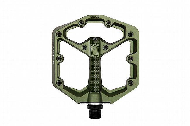 Crank Bros Stamp 7 Camo Collection Pedals Small - Dark Green