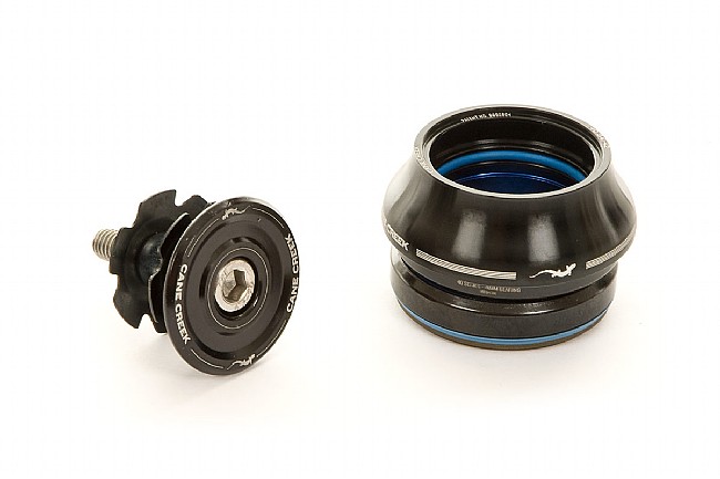 Cane Creek 40-Series Headset - External Cup For 34mm Head Tube, 1-1/8" Straight Steerer, Black, With ZN40 Bearings