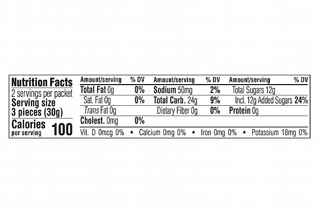 Clif Shot Bloks Energy Chews (Box of 18) Mountain Berry