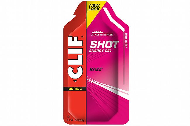 Clif Shot Energy Gels (Box of 24) Razz