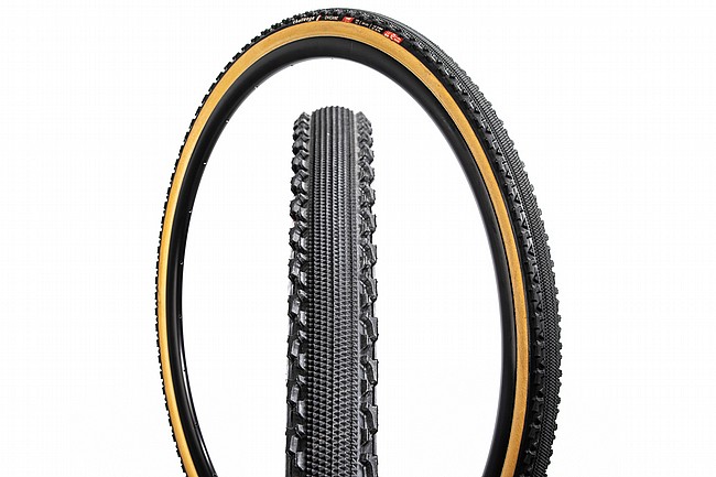 Challenge Chicane PRO Tubular Tire  Black/Tan - 700c x 33mm