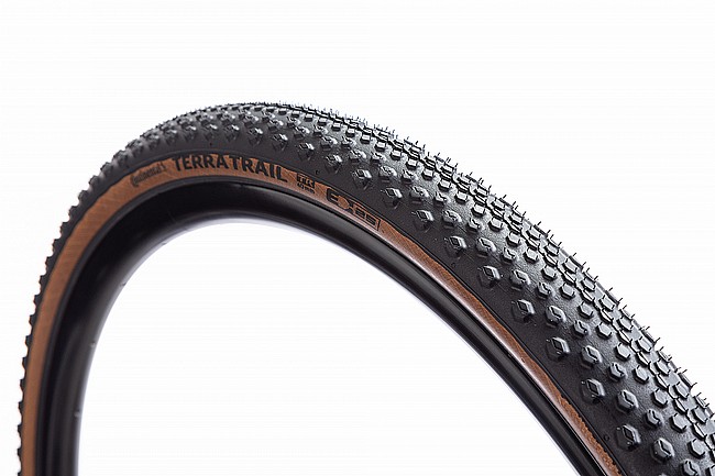 Continental Terra Trail 700c Gravel Tire 700 x 40mm - Transparent (Amber)
