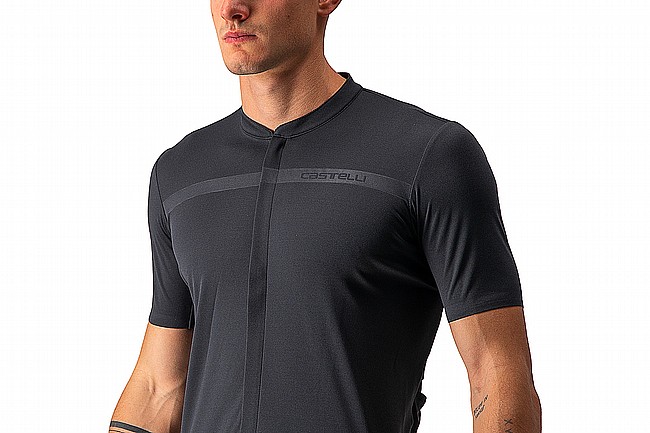 Castelli Mens Unlimited Allroad Jersey Dark Gray