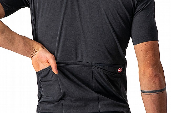 Castelli Mens Unlimited Allroad Jersey Dark Gray