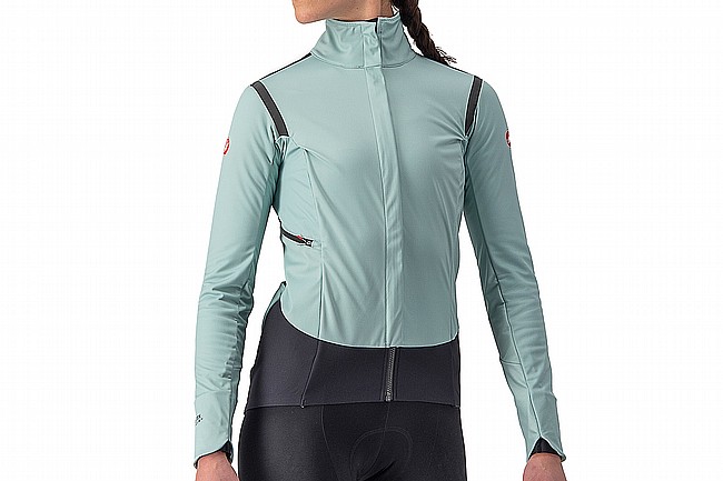 Castelli Womens Alpha RoS 2 Jacket (2022) Sterling Blue/Black Reflex-Sodalite