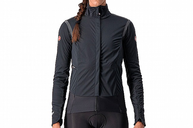 Castelli Womens Alpha RoS 2 Jacket (2022) Light Black/Black Reflex-Brilliant Pink