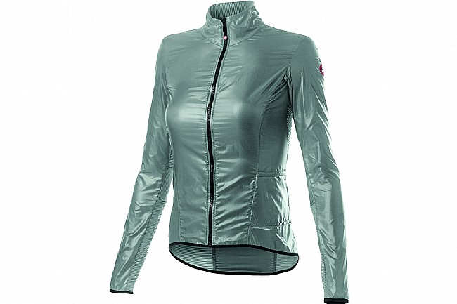 Castelli Womens Aria Shell Jacket Silver Gray