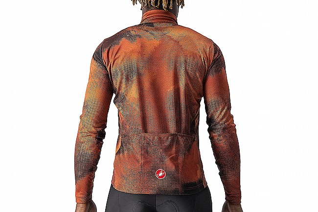 Castelli Mens Ventaglio Jersey FZ Fuoco