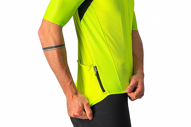 Castelli Mens Endurance Elite Jersey Electric Lime