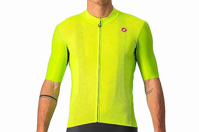 Castelli Mens Endurance Elite Jersey Electric Lime