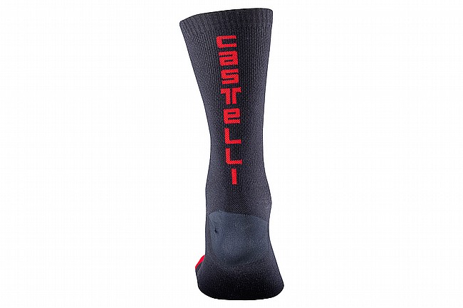 Castelli Bandito Wool 18 Sock Savile Blue/Red