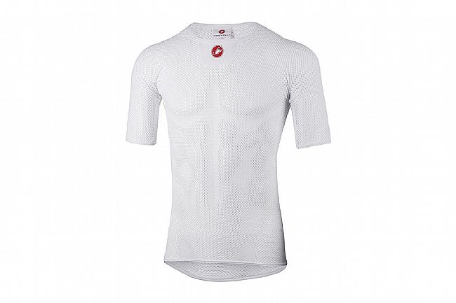 Castelli Mens Core Mesh 3 Short Sleeve White