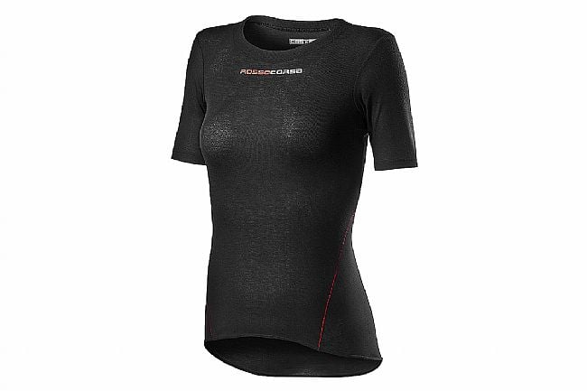 Castelli Womens Prosecco Tech Short Sleeve Baselayer Black