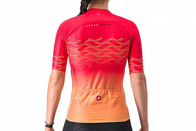 Castelli Womens Climbers 2.0 Jersey Hibiscus/Soft Orange