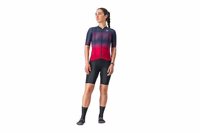 Castelli Womens Climbers 2.0 Jersey Belgian Blue/Persian Red
