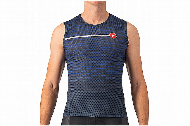 Castelli Mens Insider Sleeveless Jersey Savile Blue