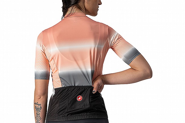 Castelli Womens Dolce Jersey (2022) Blush/Light Black