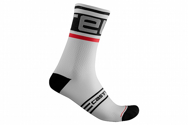 Castelli Mens Prologo 15 Sock Black/White