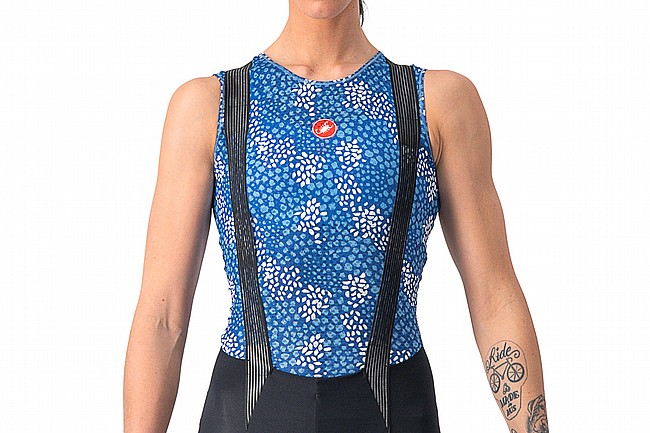 Castelli Womens Pro Mesh 4 Sleeveless Baselayer Niagara Blue