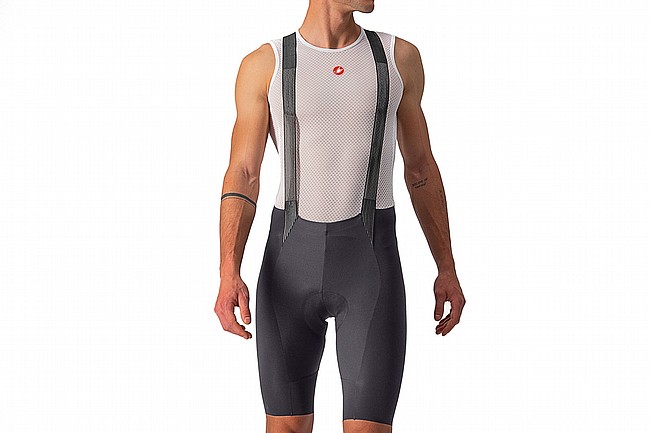 Castelli Mens Free Aero RC Bibshort Dark Grey