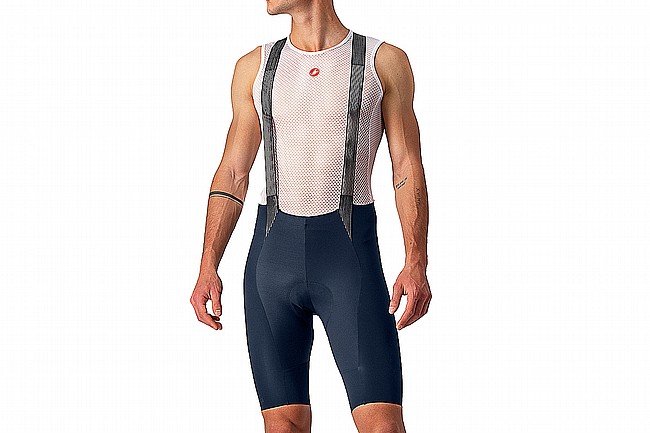 Castelli Mens Free Aero RC Bibshort Savile Blue