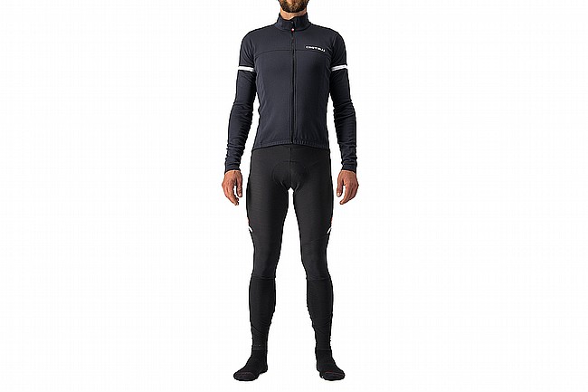 Castelli Mens Fondo 2 Jersey FZ Light Black/White Reflex