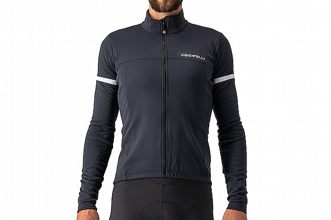 Castelli Mens Fondo 2 Jersey FZ Light Black/White Reflex