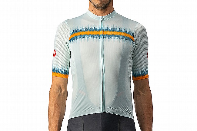 Castelli Mens Grimpeur Jersey Light Acqua