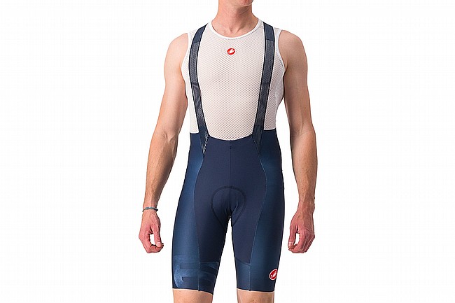 Castelli Mens Free Aero RC Kit Bibshort Belgian Blue/White