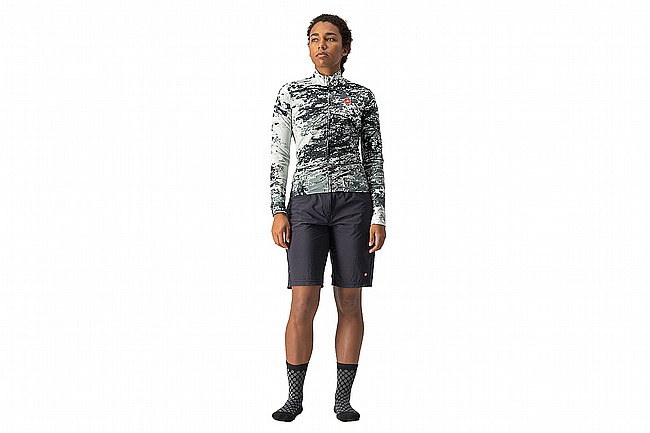 Castelli Womens Unlimited Thermal Jersey Birch Green