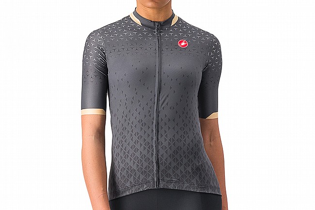 Castelli Womens Pezzi Jersey Dark Gray