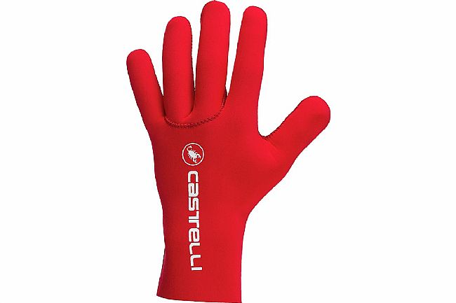 Castelli Mens Diluvio C Glove Red