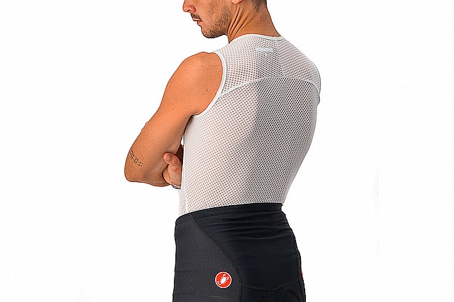 Castelli Mens Pro Issue Sleeveless Baselayer White