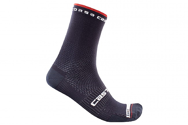 Castelli Rosso Corsa Pro 15 Sock Savile Blue