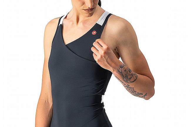 Castelli Womens Solaris Top Light Black/White
