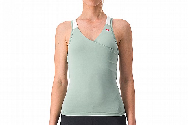 Castelli Womens Solaris Top Defender Green/Ivory