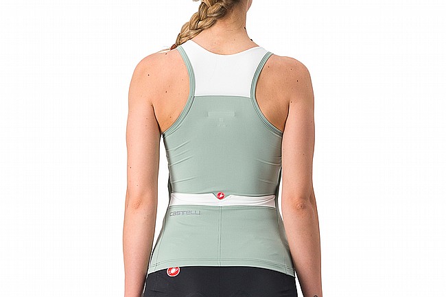 Castelli Womens Solaris Top Defender Green/Ivory