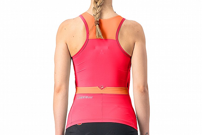 Castelli Womens Solaris Top Hibiscus/Soft Orange