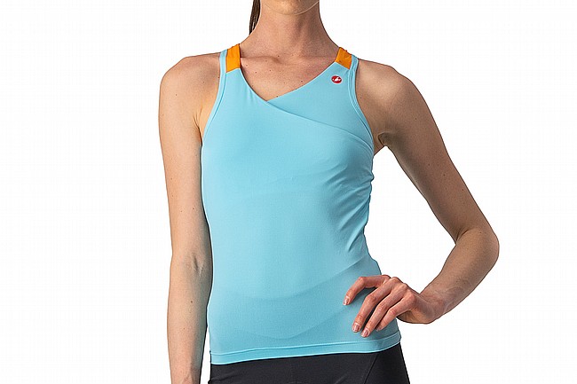 Castelli Womens Solaris Top Skylight/Pop Orange