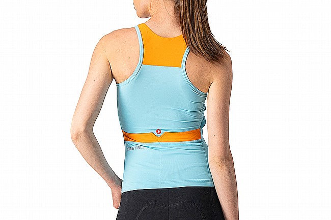 Castelli Womens Solaris Top Skylight/Pop Orange
