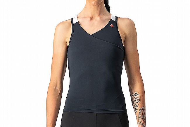 Castelli Womens Solaris Top Light Black/White