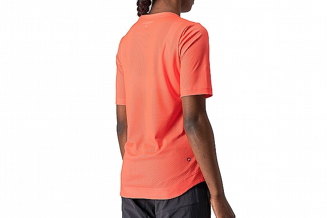 Castelli Womens Trail Tech Tee Coral Flash