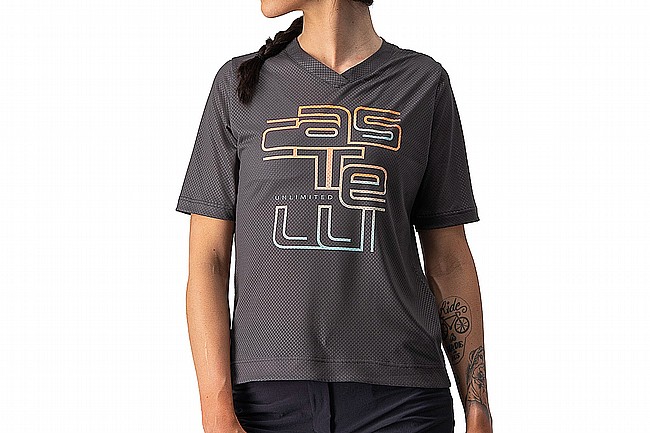 Castelli Womens Trail Tech Tee Dark Gray