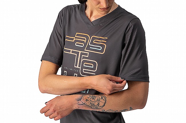 Castelli Womens Trail Tech Tee Dark Gray