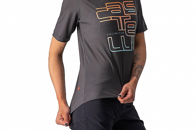 Castelli Womens Trail Tech Tee Dark Gray