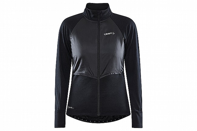 Craft Womens ADV Bike SUBZ Wool LS Jersey Black