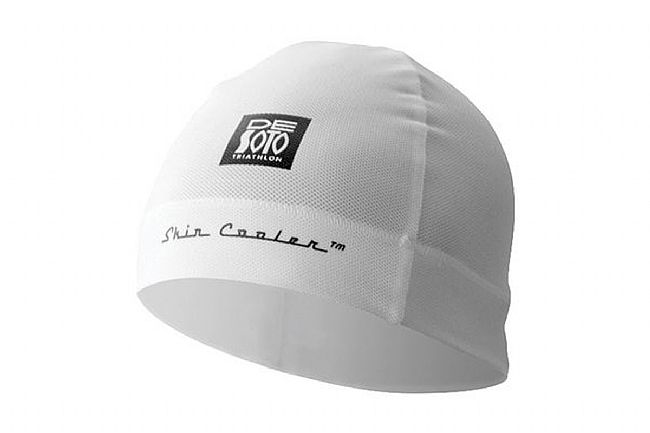 De Soto Skin Cooler Helmet Beanie White