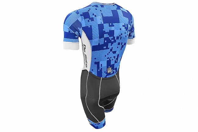 De Soto Mens Forza Flisuit- Sleeved Royal Camouflage