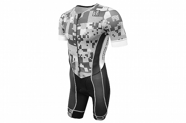 De Soto Mens Forza Flisuit- Sleeved Graphite Camouflage